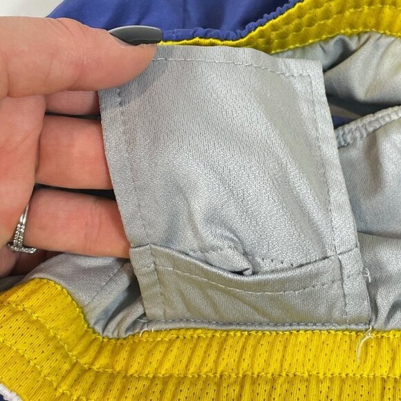 Nike Womens Dri-Fit Running Gym Shorts Purple S Drawstring Lightweight Athletic - Picture 9 of 11